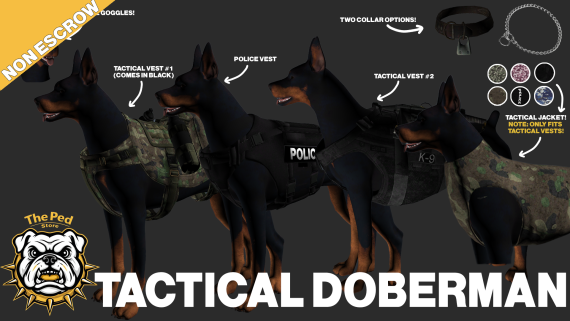 Tactical/Police Doberman (Open Source)