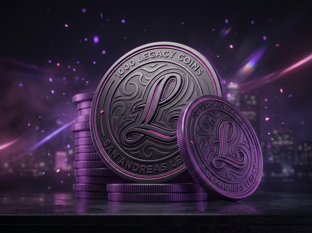 1.000 Legacy Coins – Standard Pack