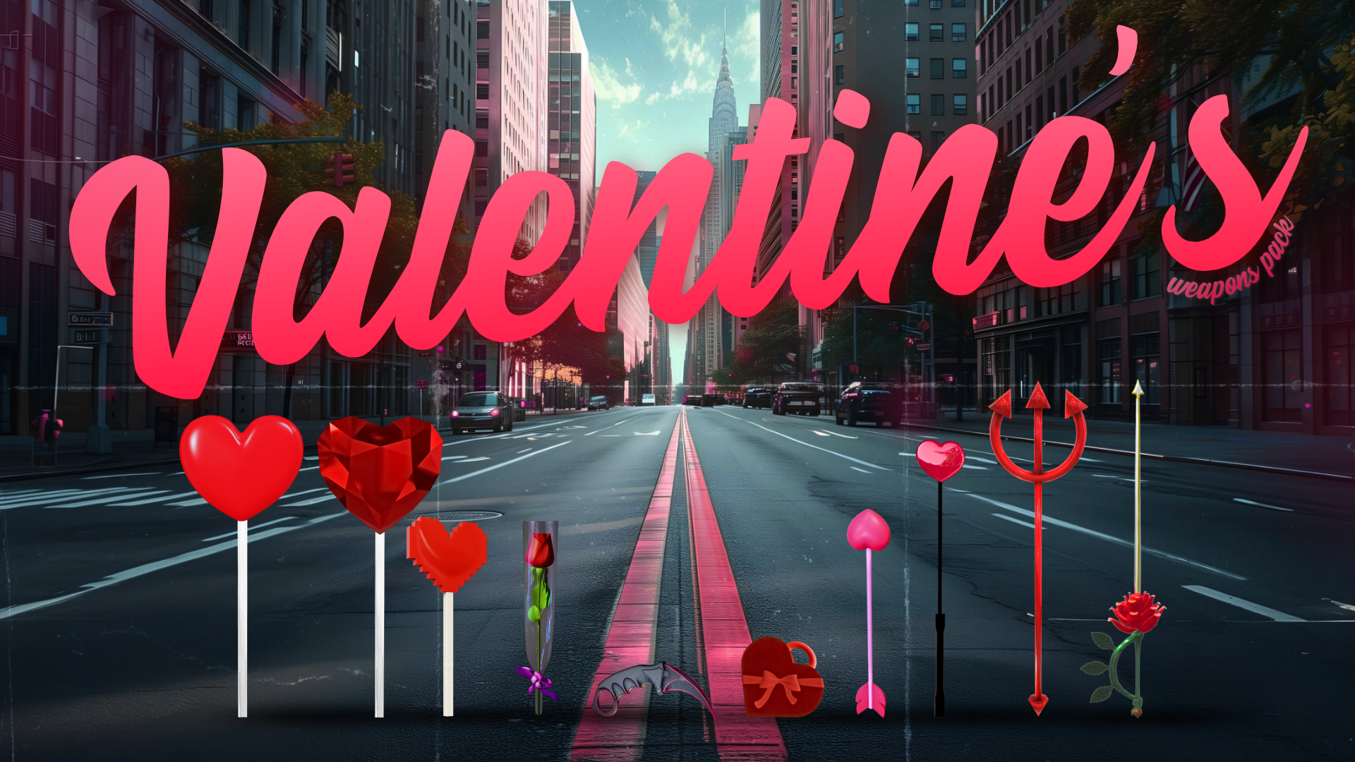 LF Valentine's Melee Pack