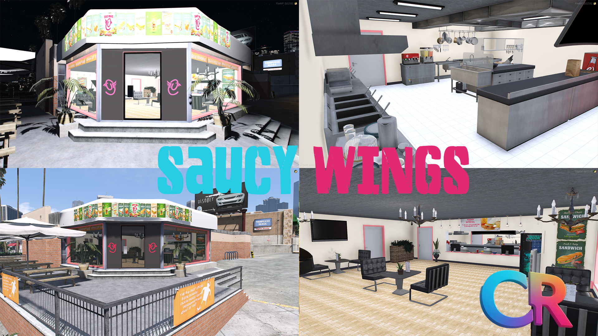 Saucy Wings (Script + Mlo)