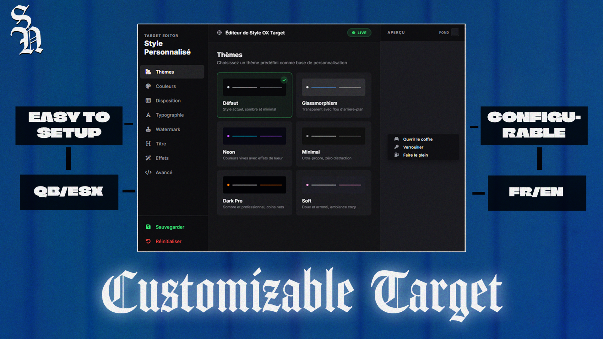 snTargetEditor