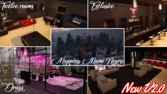 MAPPING MAFIA MANO NEGRA V2.0 | MLO | GTAV | FIVEM