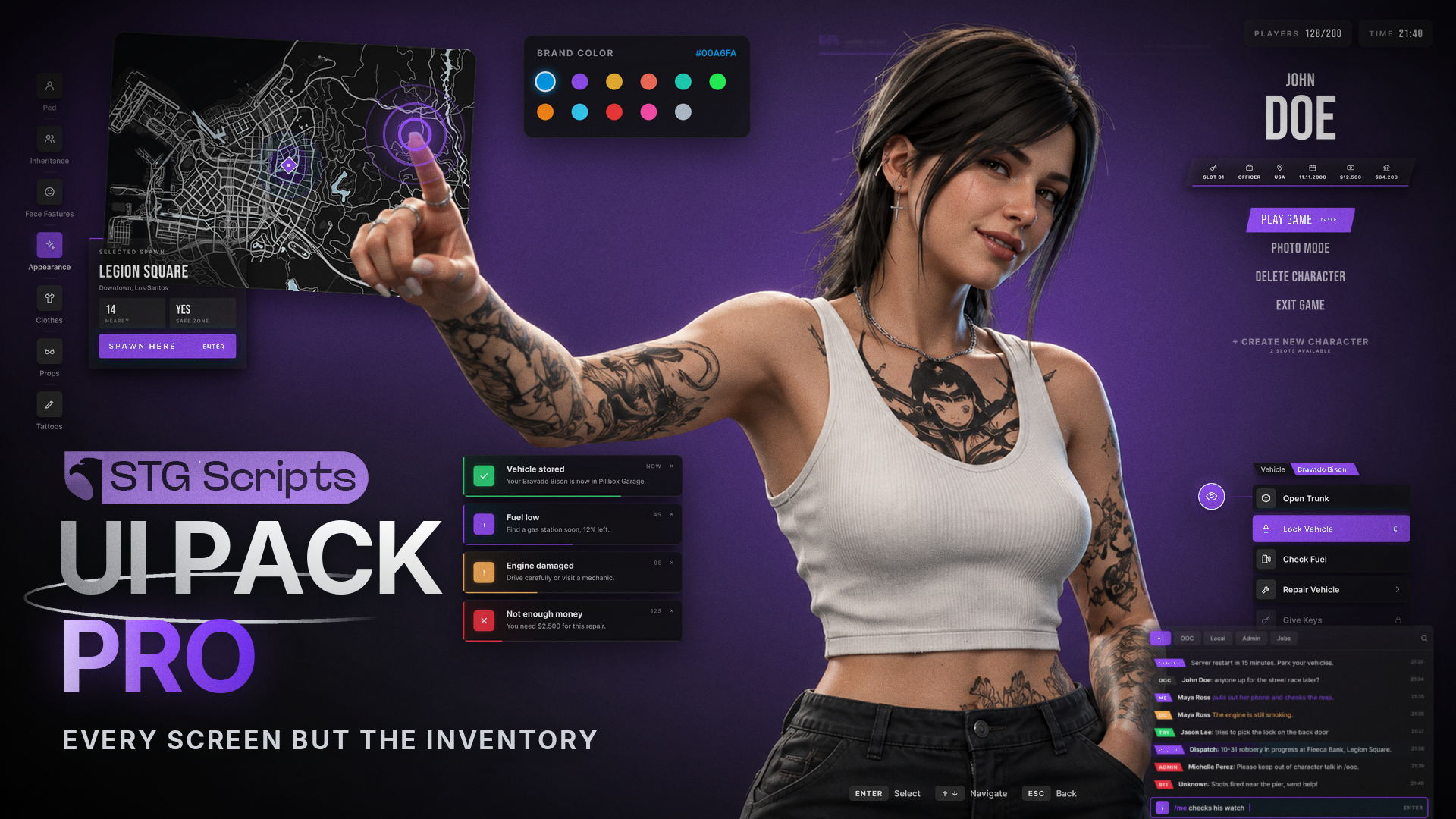 Fivem UI Pack: Pro Script