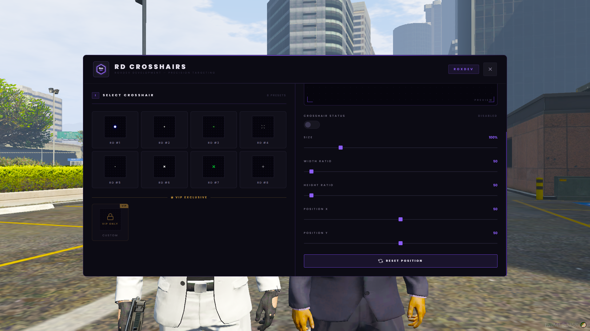 RD Crosshairs  v1.0 - Advanced Crosshair System