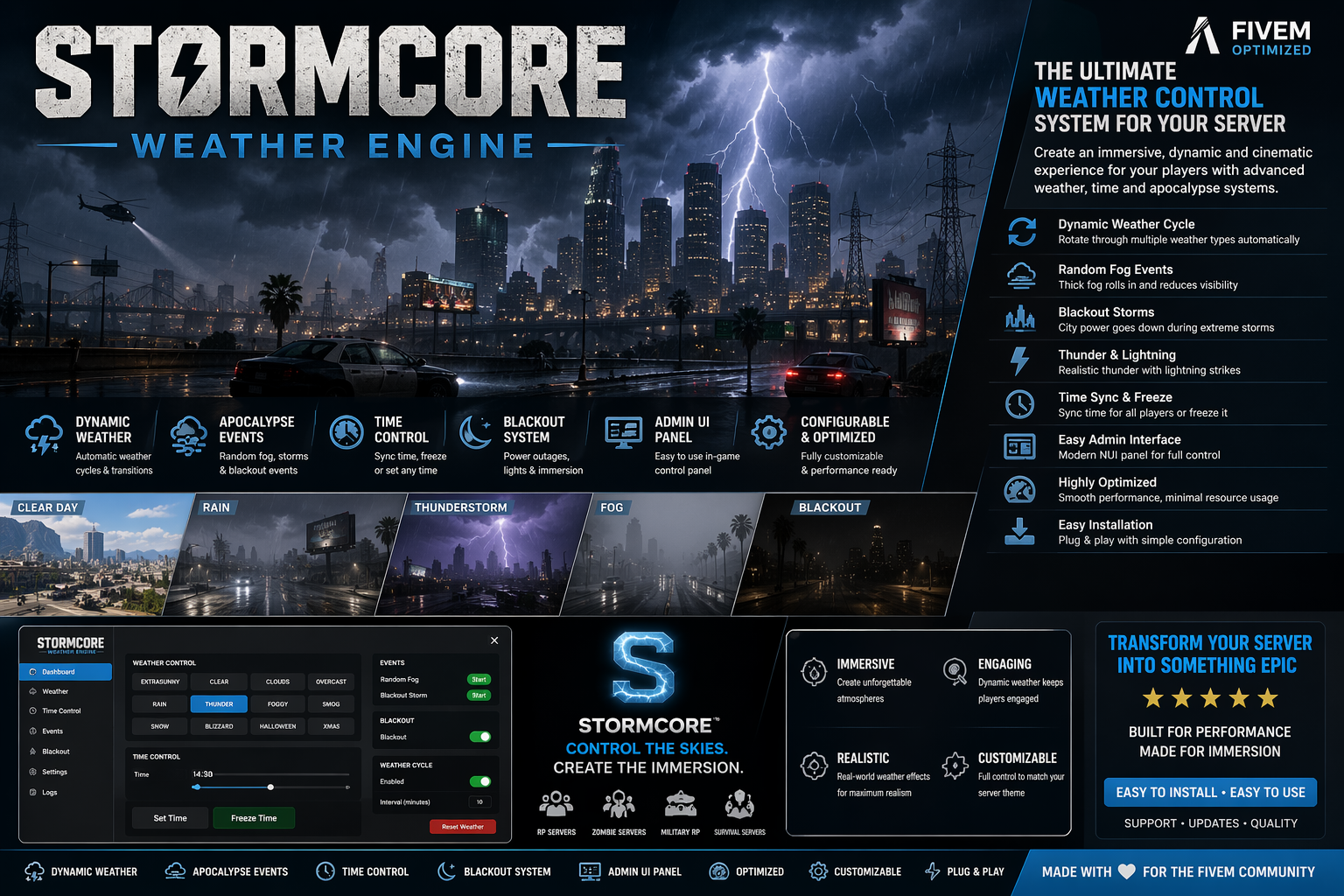 StormCore Weather Apocalypse Engine