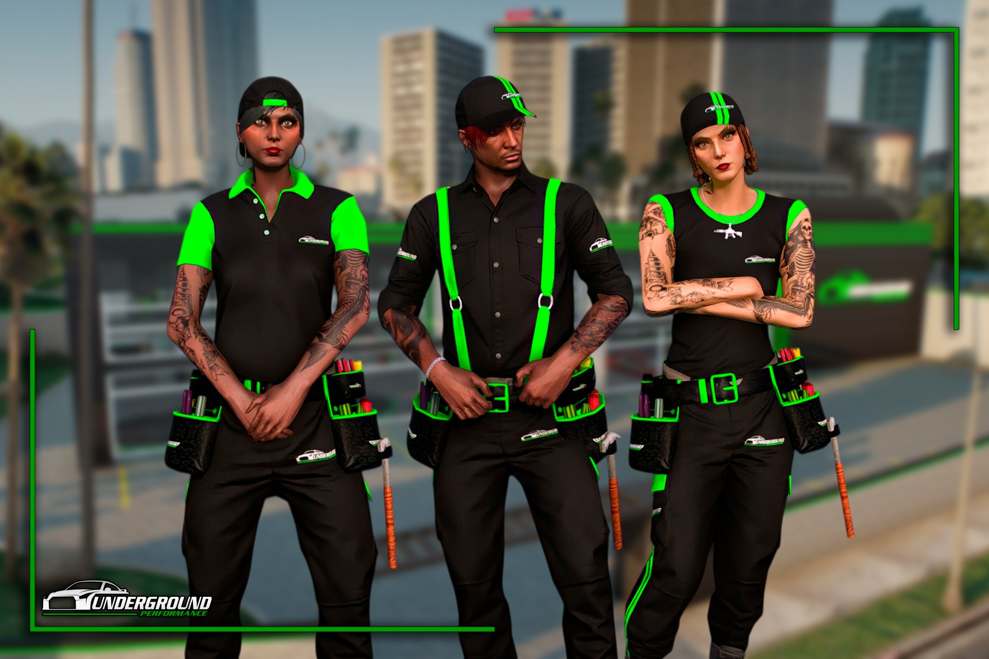 Underground Mechanic Clothing Pack