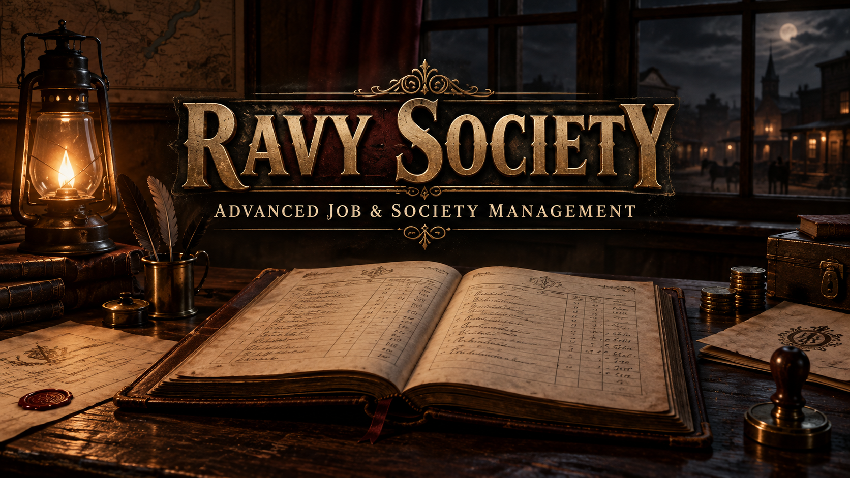 Ravy Society – Advanced Job & Society Management