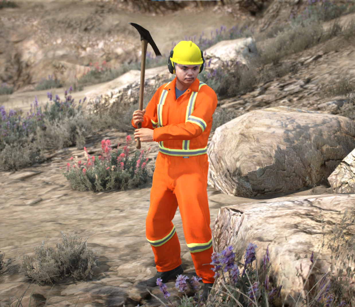 MP Male & MP Female Miner Outfit
