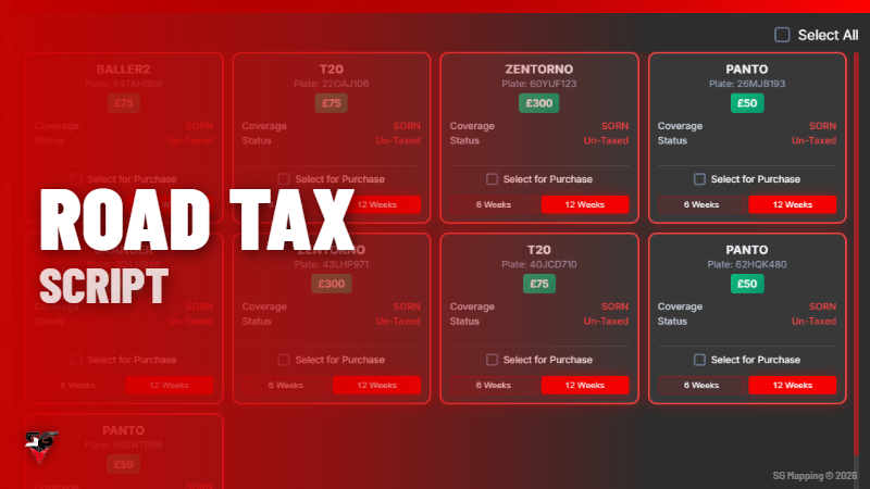 Vehicle Road Tax