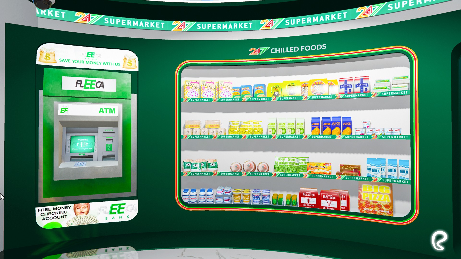 [247 Supermarket v2] MLO INTERIOR STORE {ESCROW}