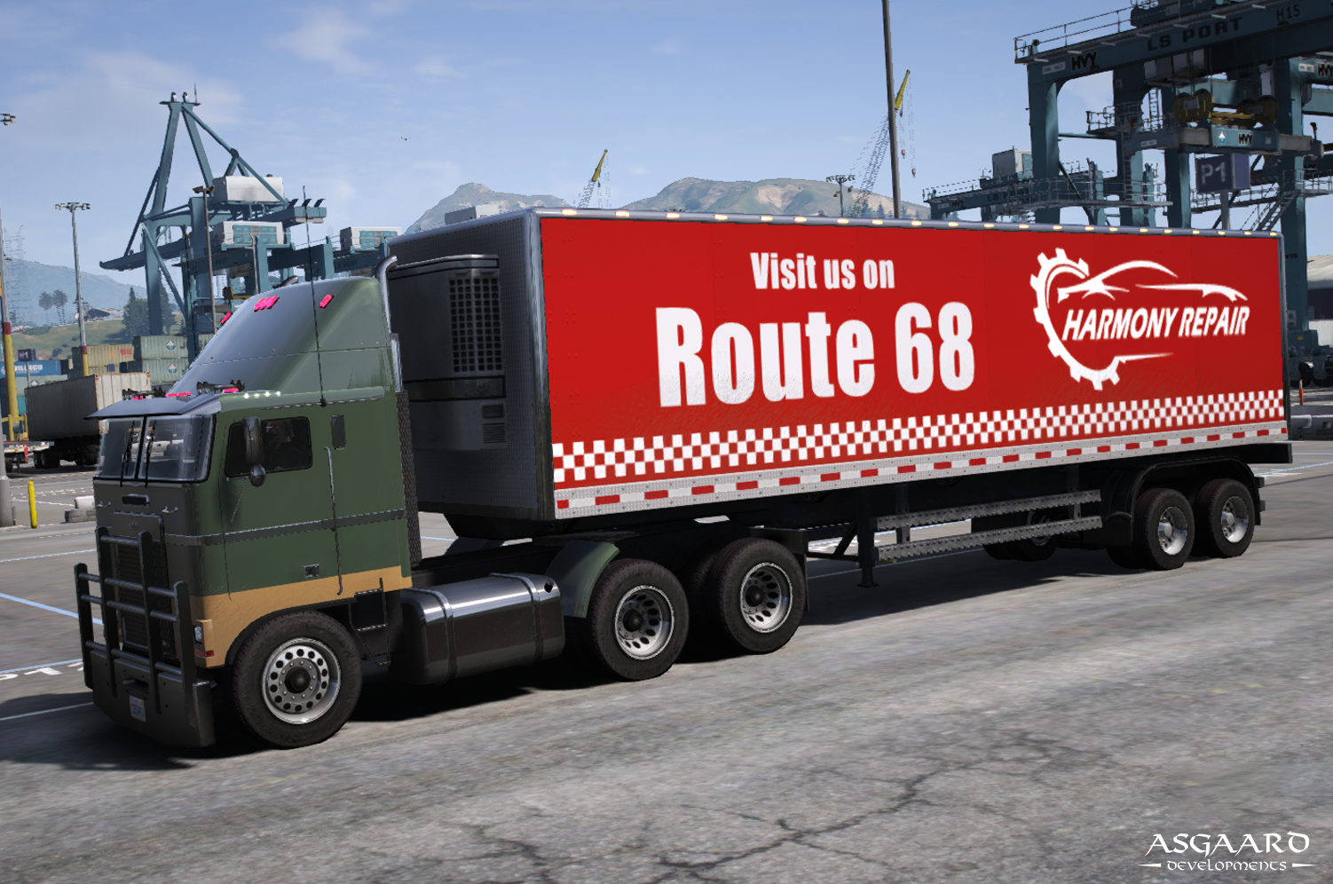 Harmony Customs livery - trailer2