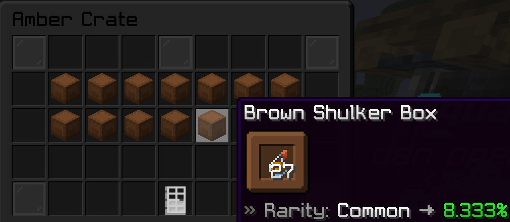 Amber crates key