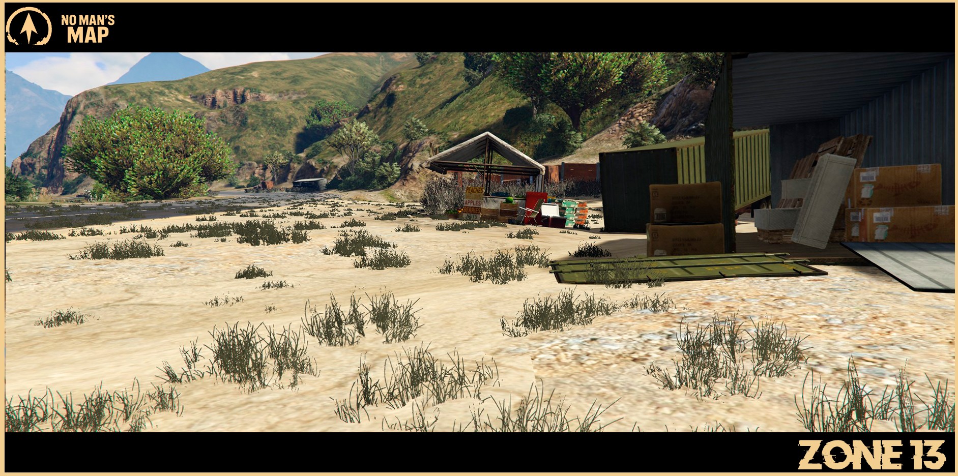 No Man’s Map · Zone 13 / Apocalypse