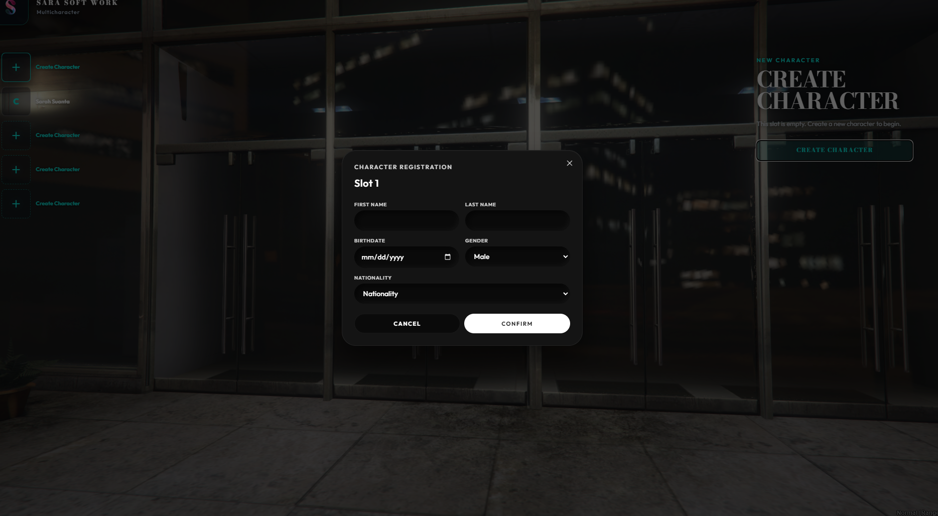 Sara Multicharacter | Cinematic Multi-Character  - Escrow