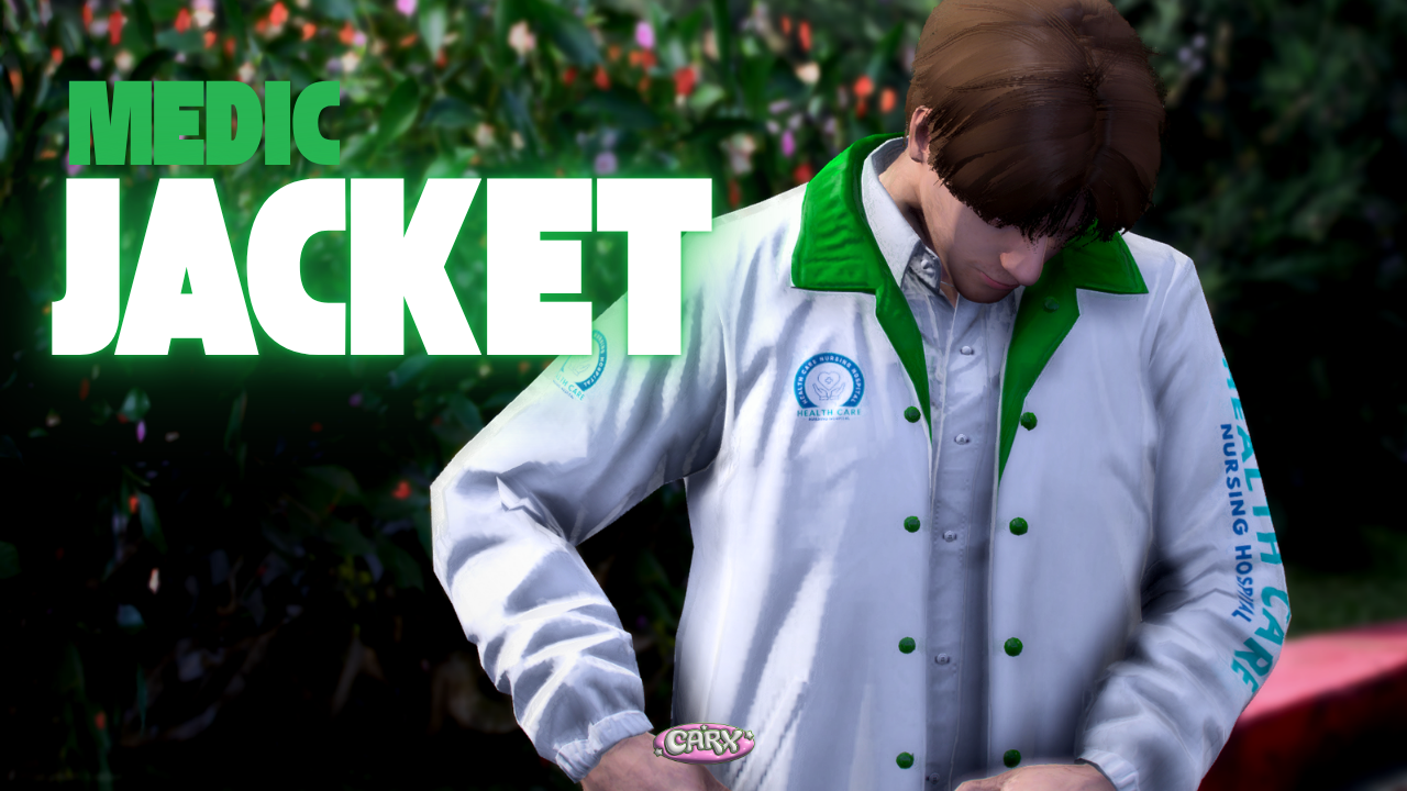 🩺 Medic Jacket – MP Male Clothing ⚕️