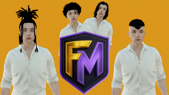 SB Male Hair Pack 3-4