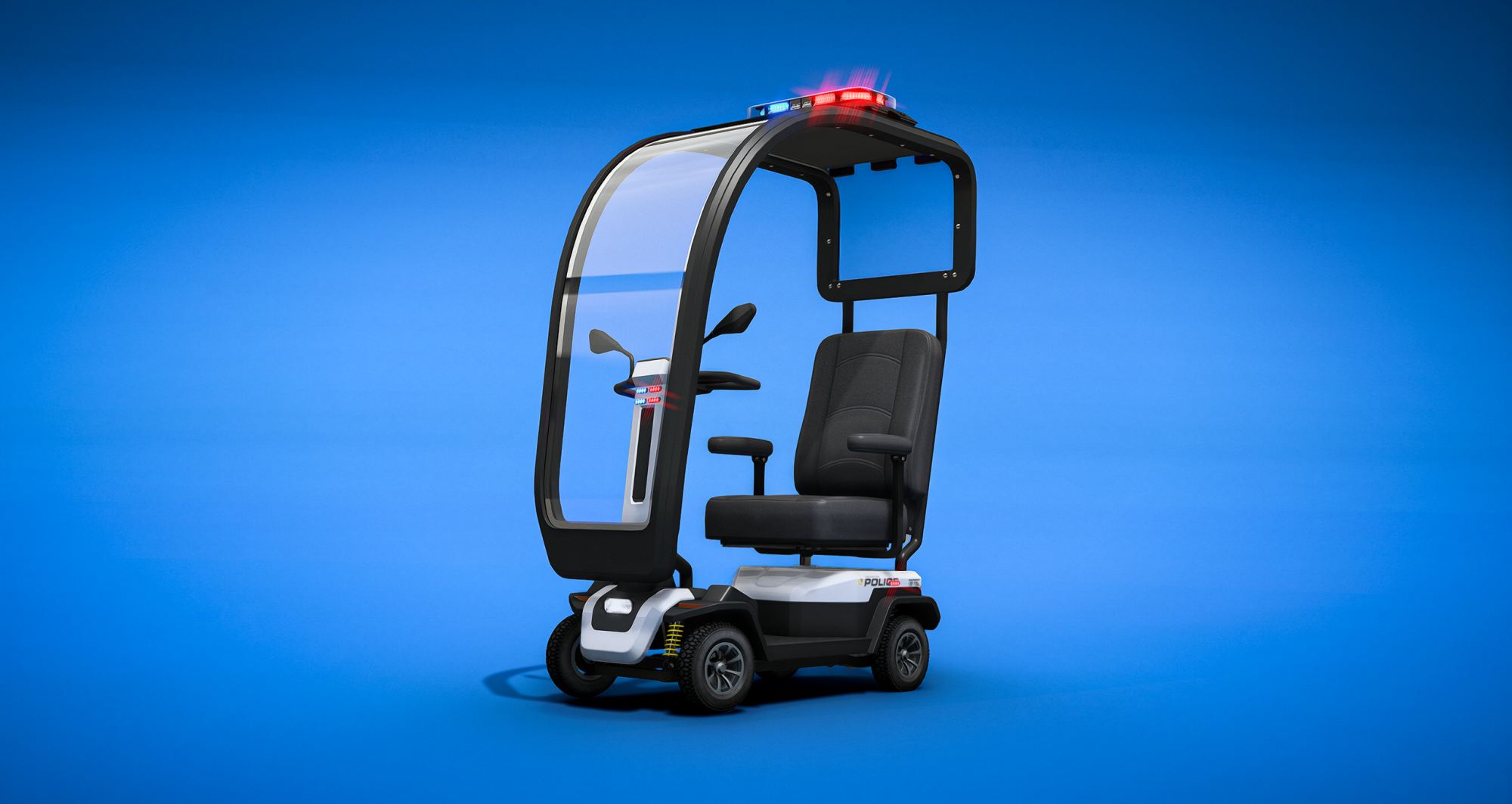 Police Maibatsu Sunsetter Mobility Scooter