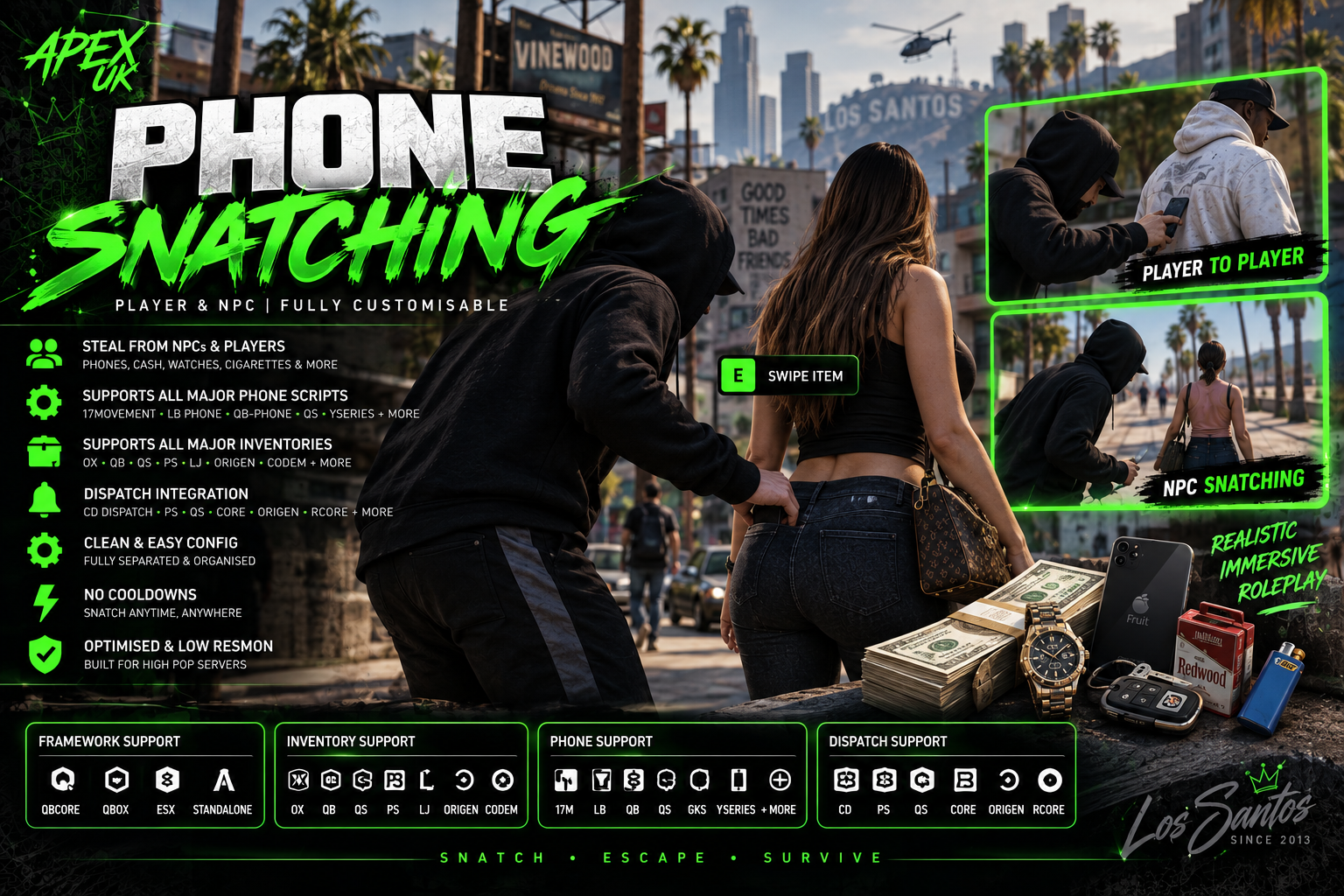 📱 Apex Phone Snatching