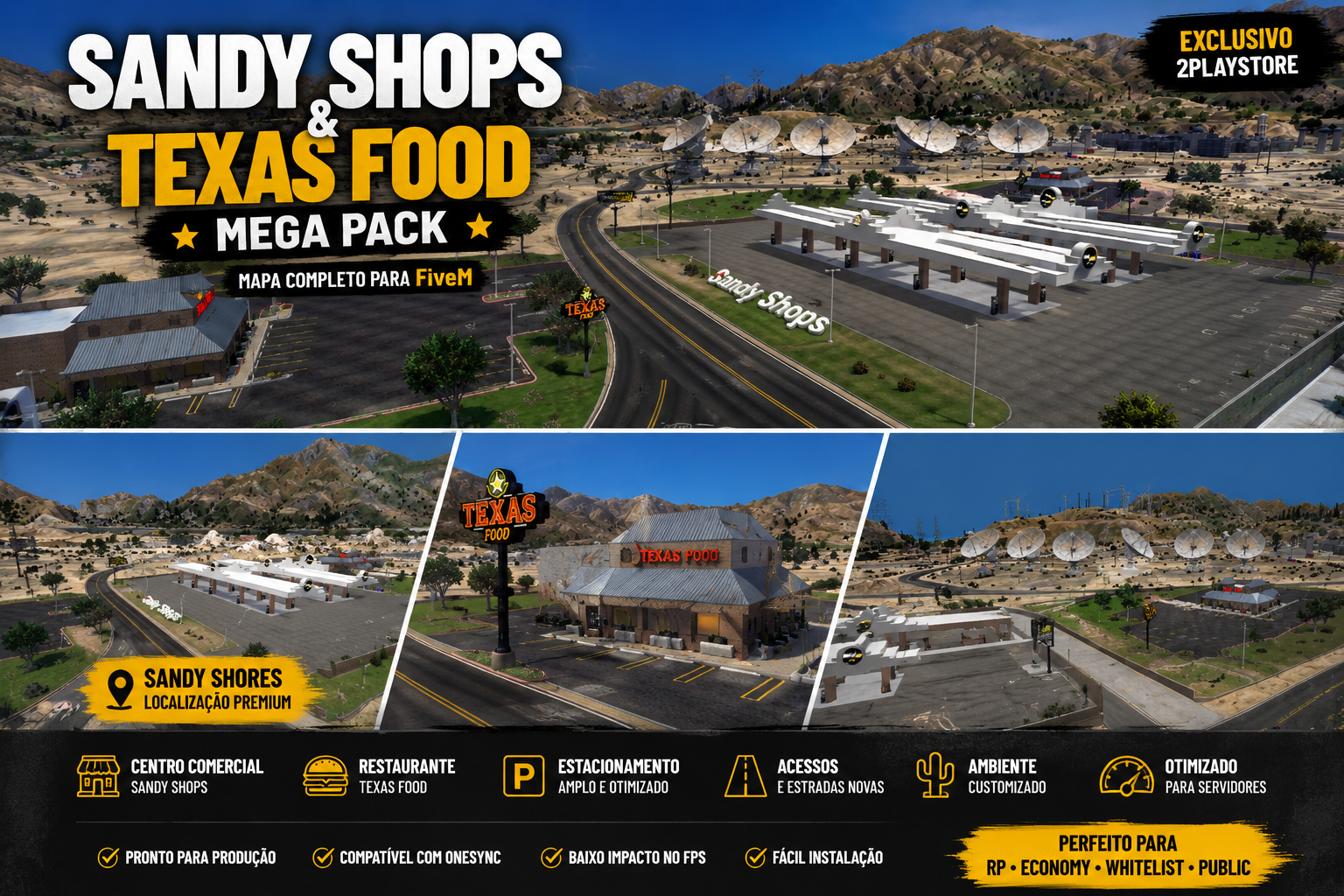 🏜️ Sandy Shops & Texas Food