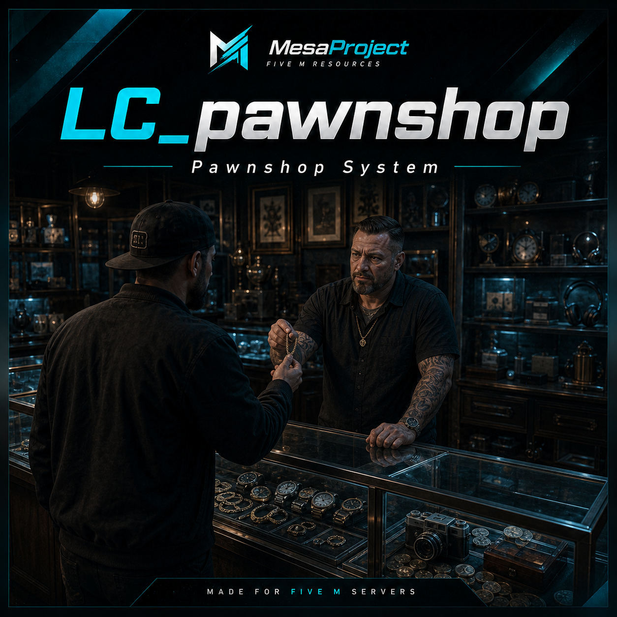 LC_pawnshop | 質屋・盗品換金 / Pawnshop & Stolen Goods Exchange [OX]