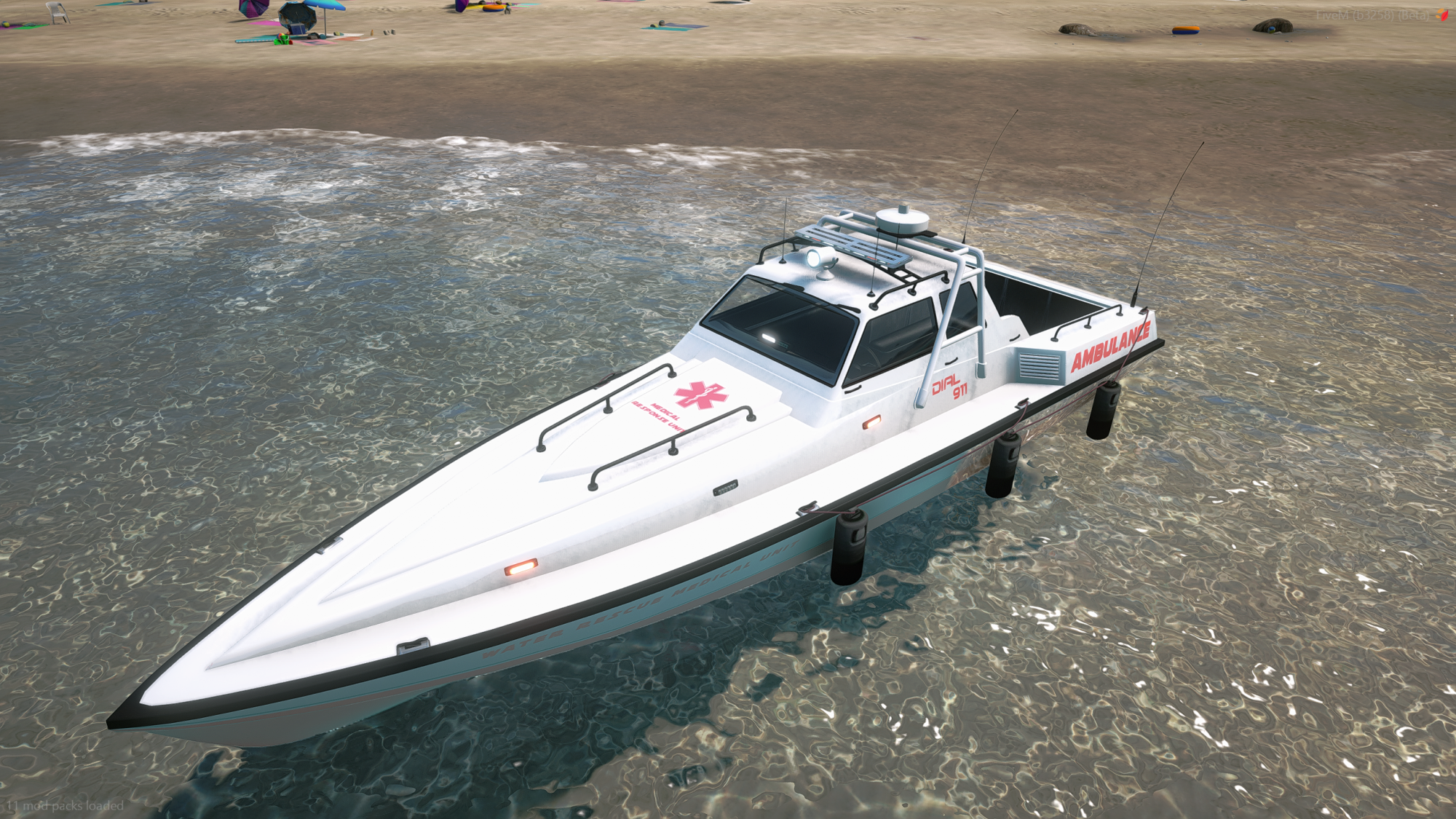Predator Boat Ambulance Version