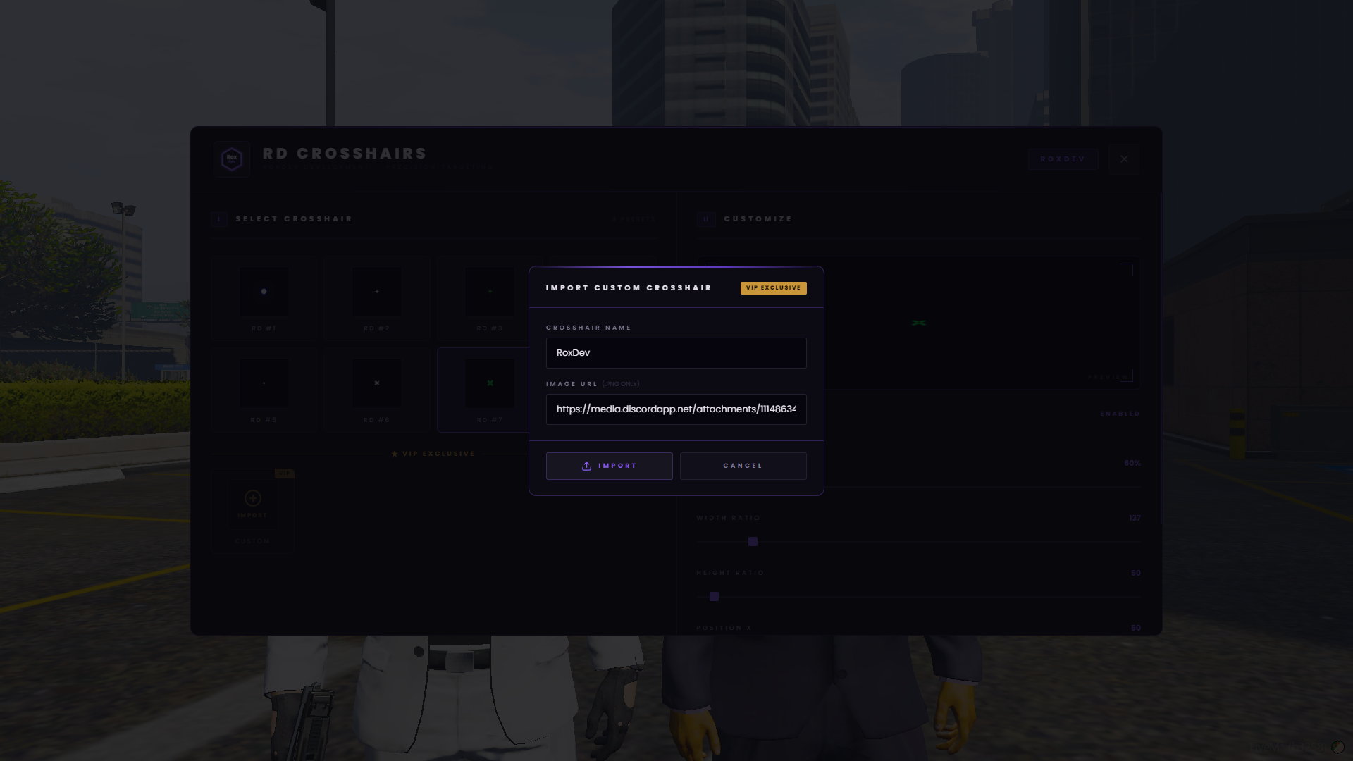 RD Crosshairs  v1.0 - Advanced Crosshair System