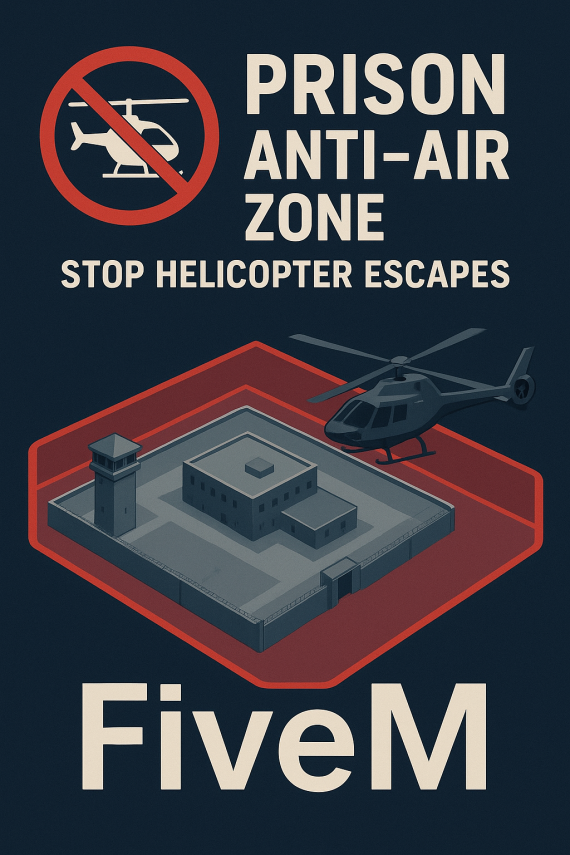 FiveM Anti Air zone for Prison