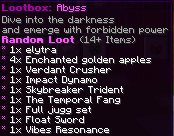 Abyss LootBox x1