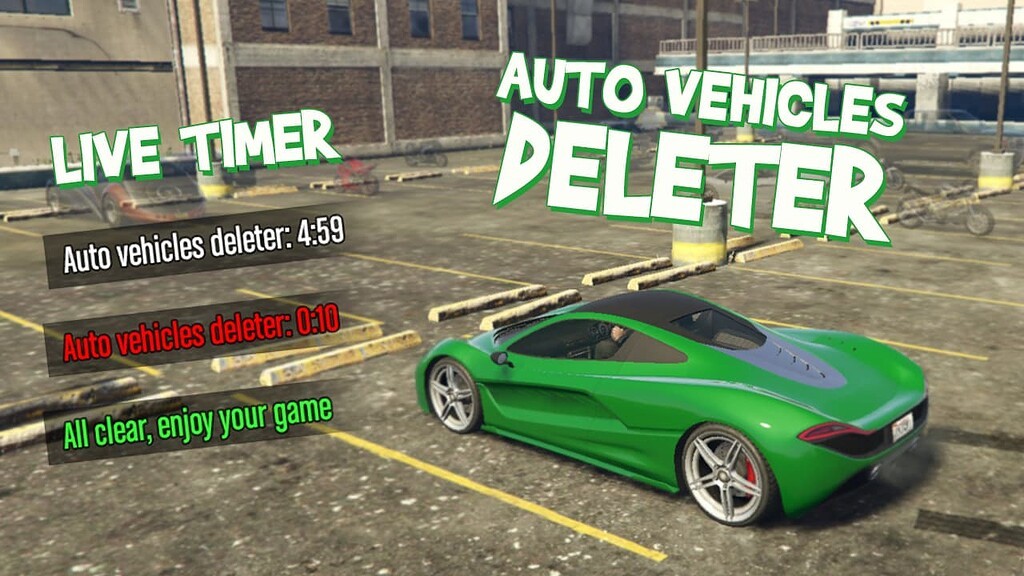🚗 One Vehicles Wipe V2 - Ultimate Optimization