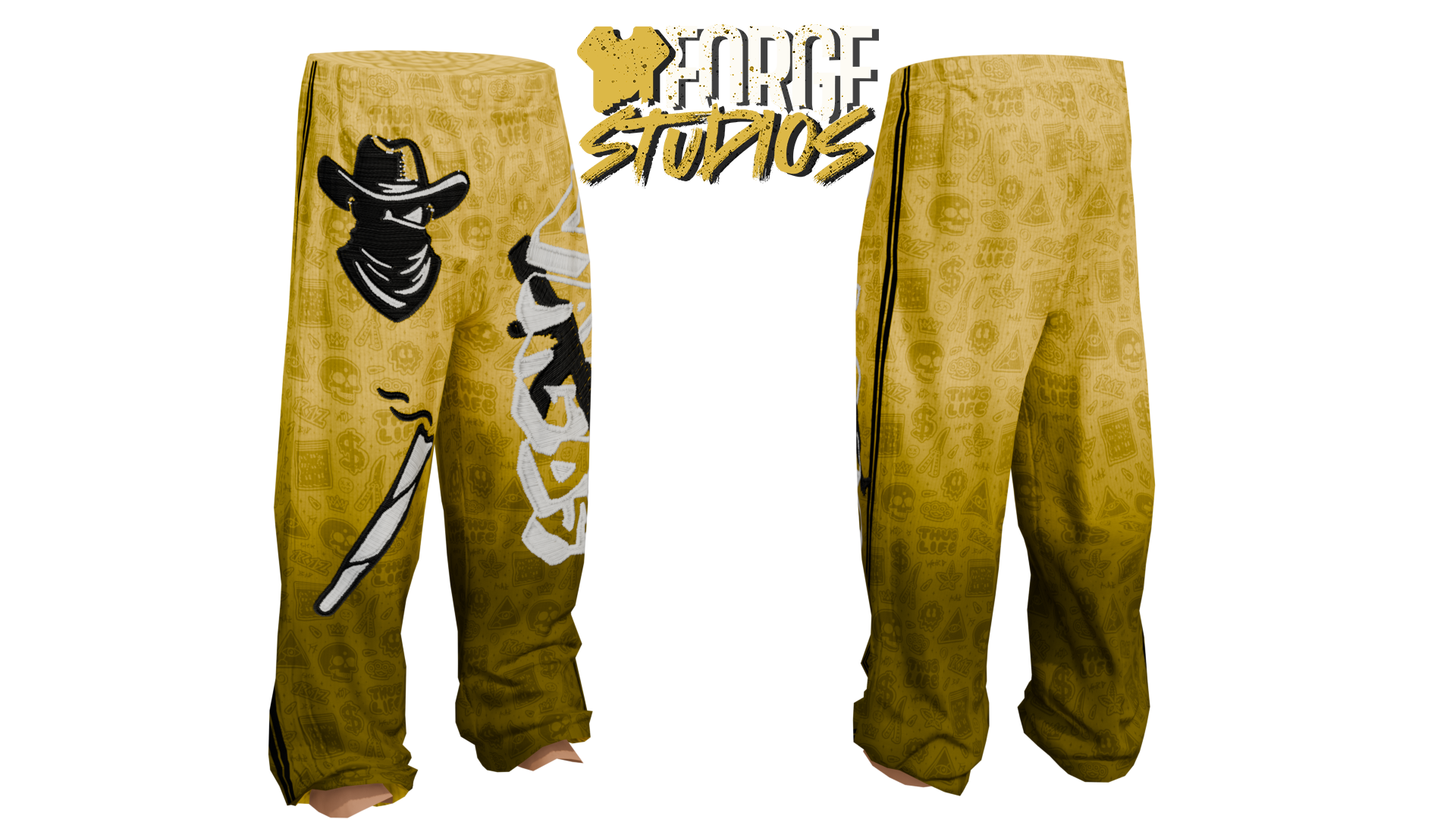 Vagos FiveM Clothing Packs (Faction) Pack — outfit preview 3