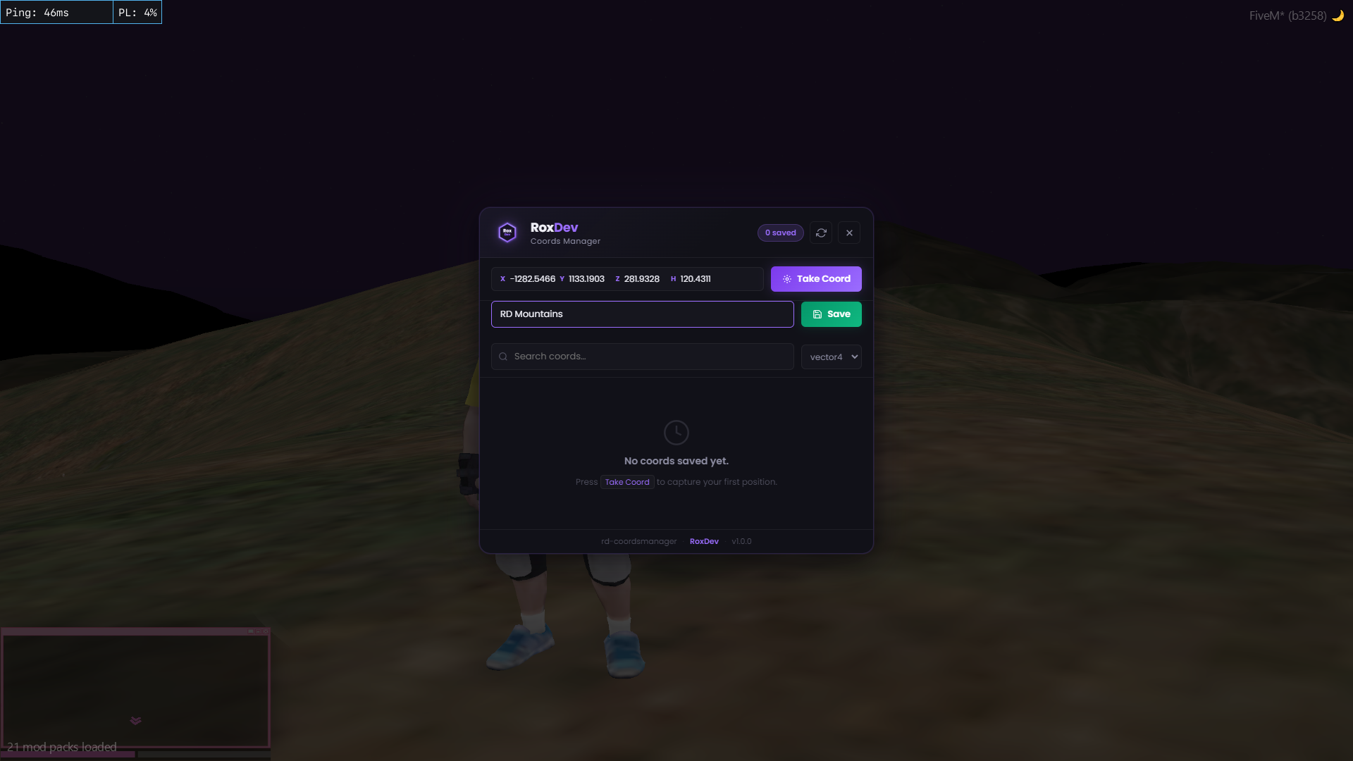 RD Coords Manager (Escrowed)