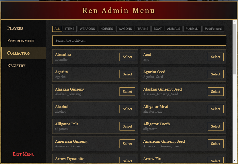 Ren_adminMenu+modeldumper