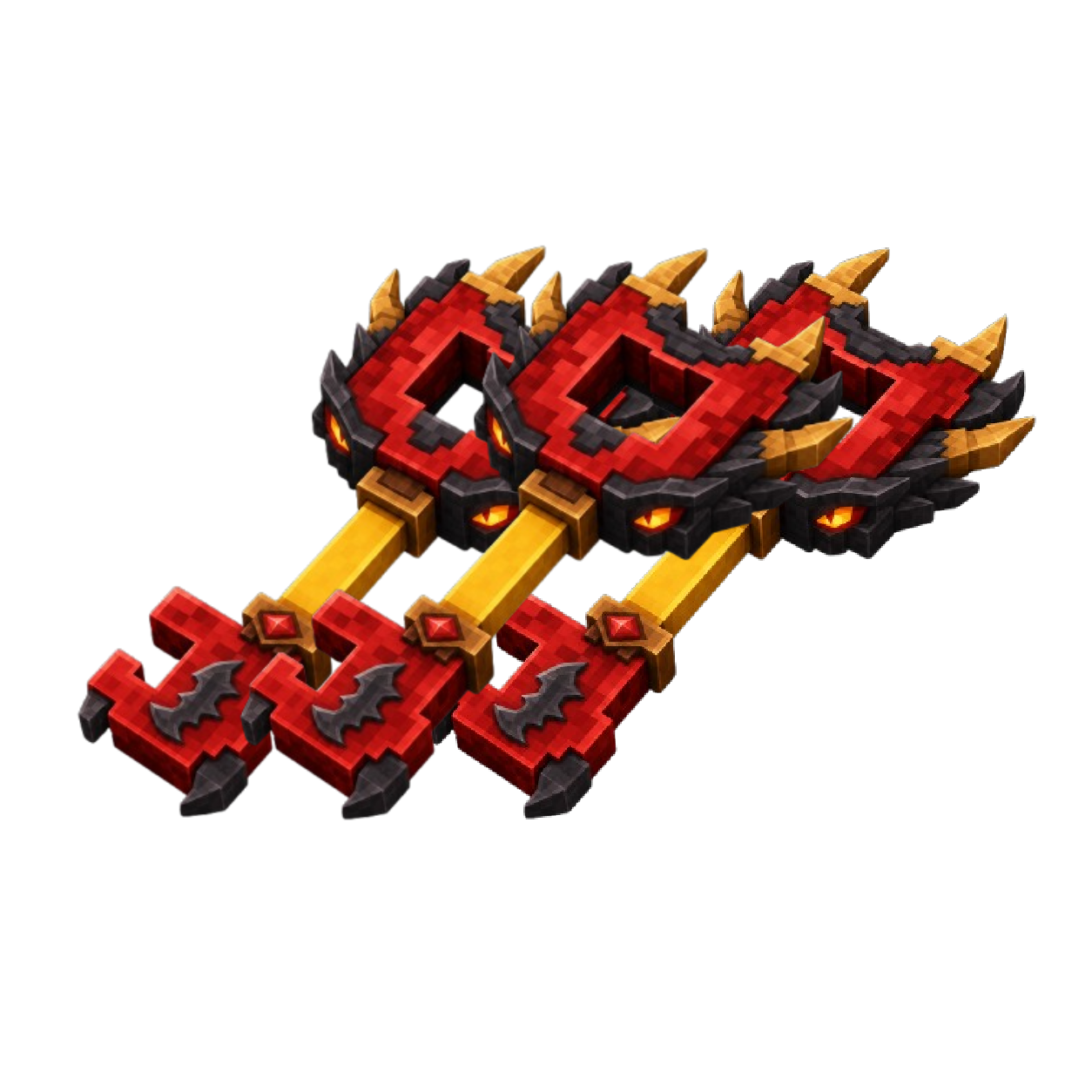 x3 Red Dragon Crate Key