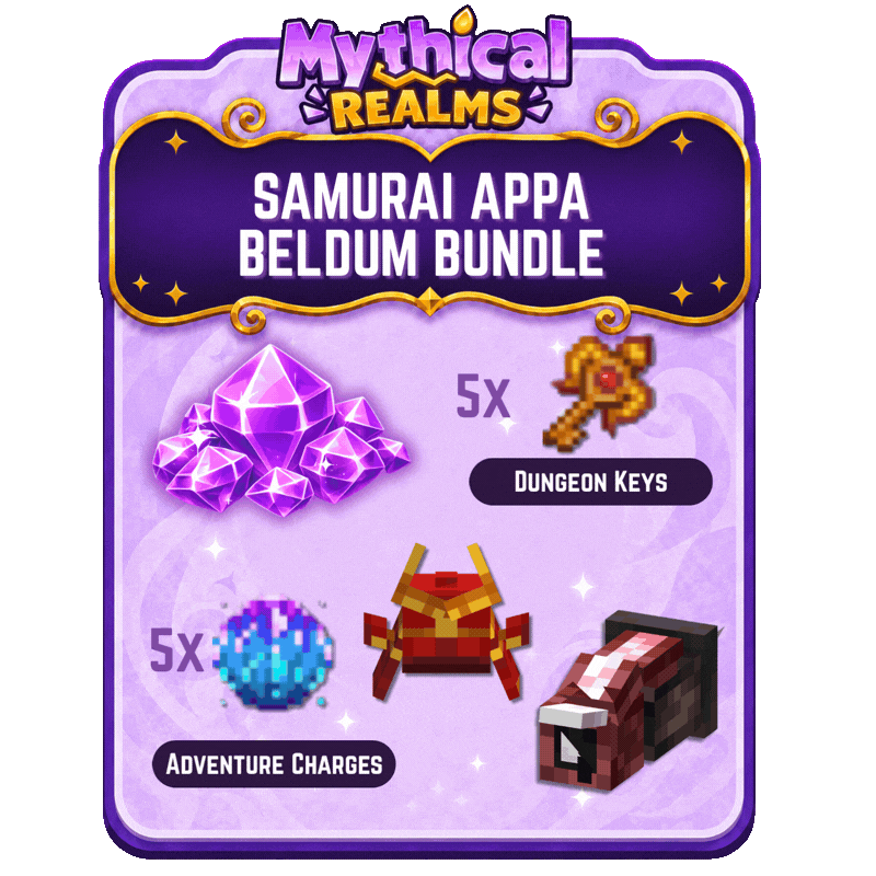Limited Samurai Appa Beldum Bundle