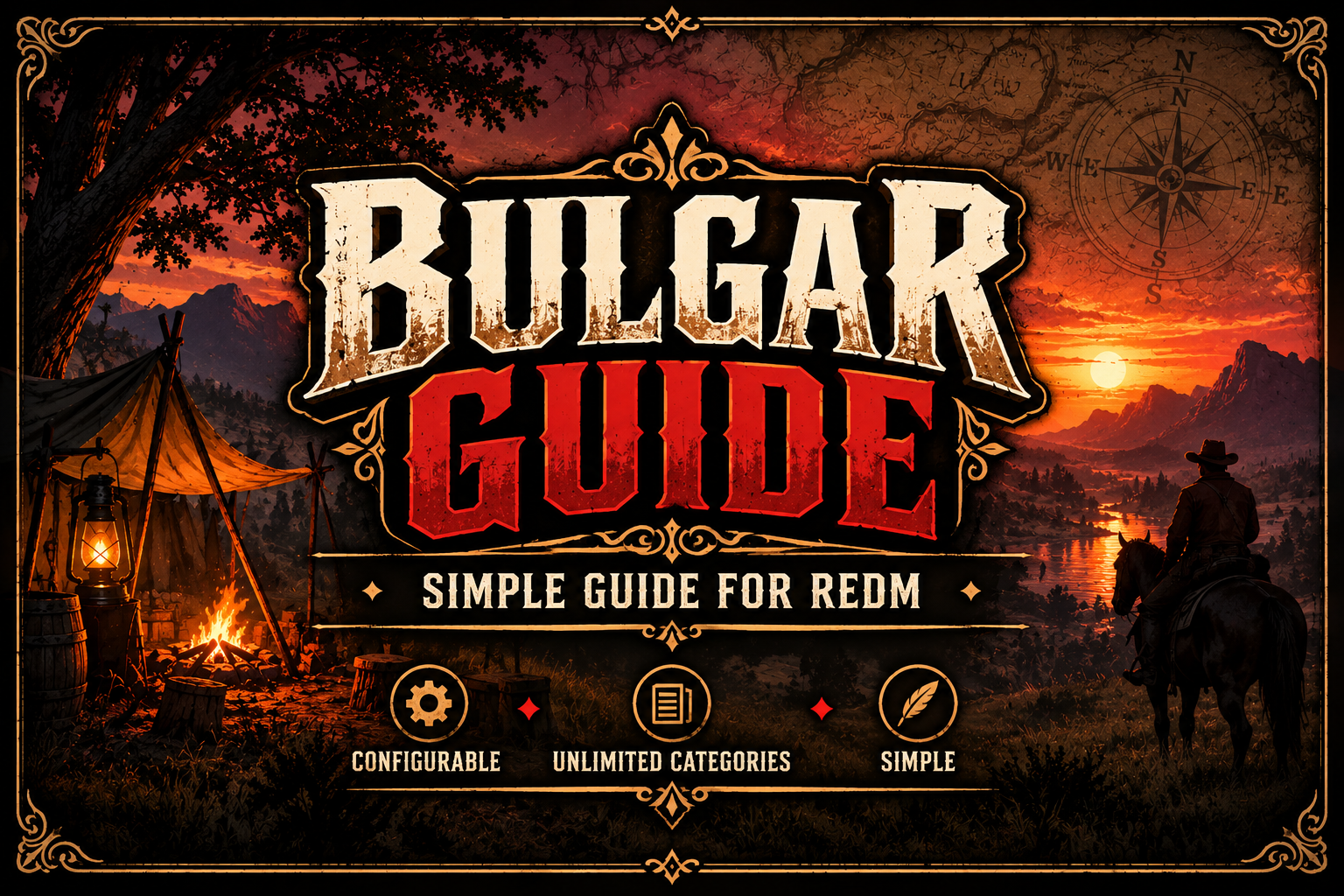 BulgaR Guide [VORP] & [RSGCore] & [REDEMRP] & [OTHER] & [STANDALONE]
