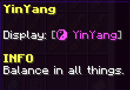 YinYang Tag