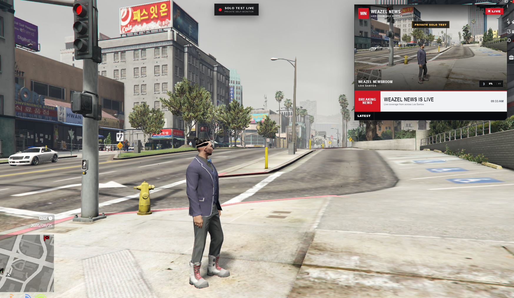 Weazel LIVE News & Broadcast (Exclusive)