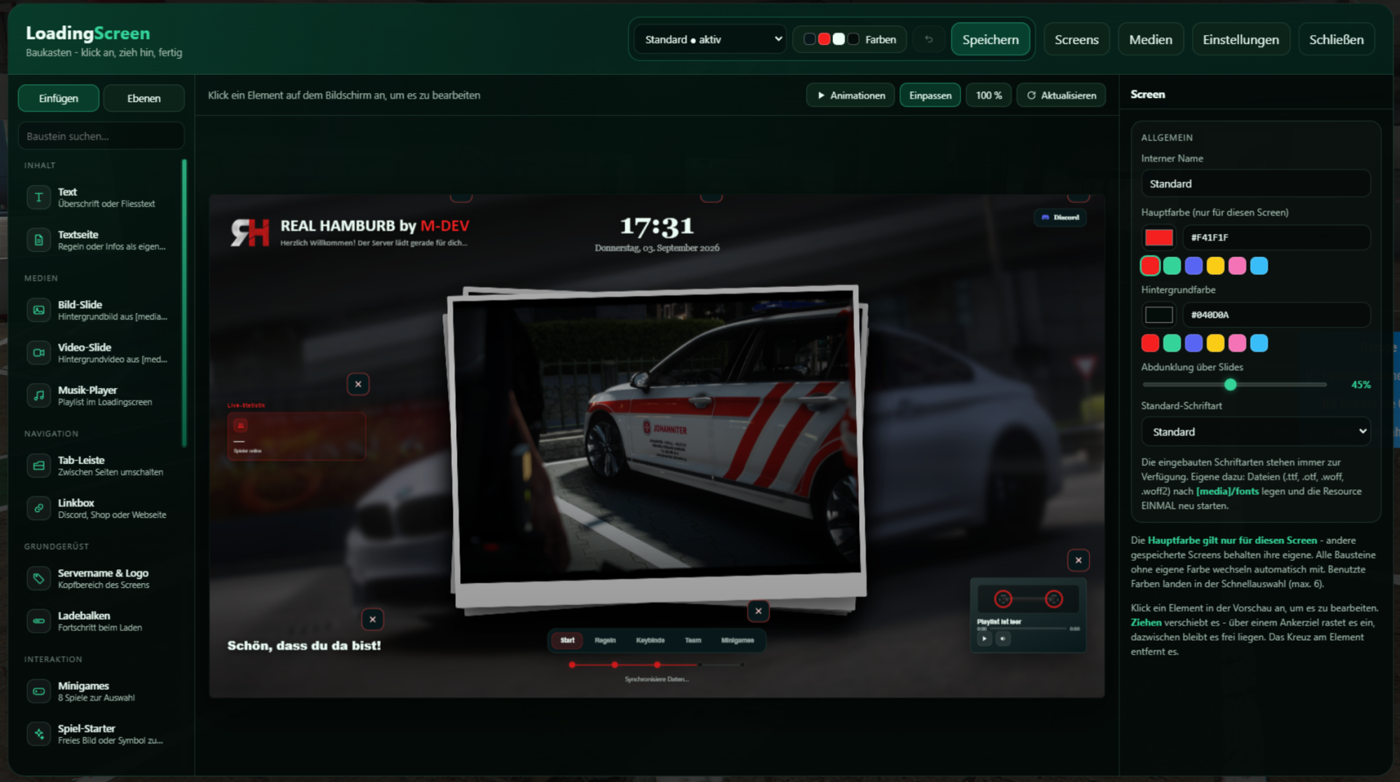 [Script][ESX & QB] IT_Loadingscreen | Baue dir dein Loadingscreen selber zusammen