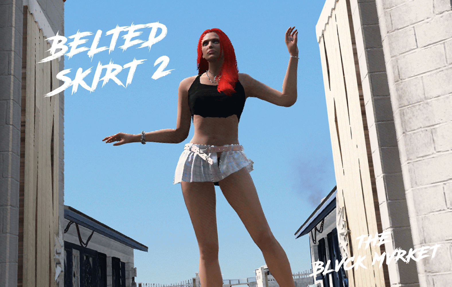 Belted Skirt 2