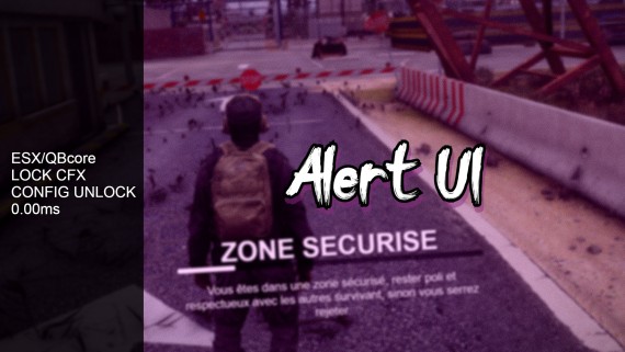 FLAMANT SHOP - [ESX/QB] Alert UI