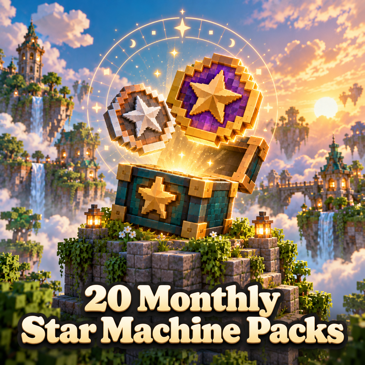 20 Monthly Star Machine Packs