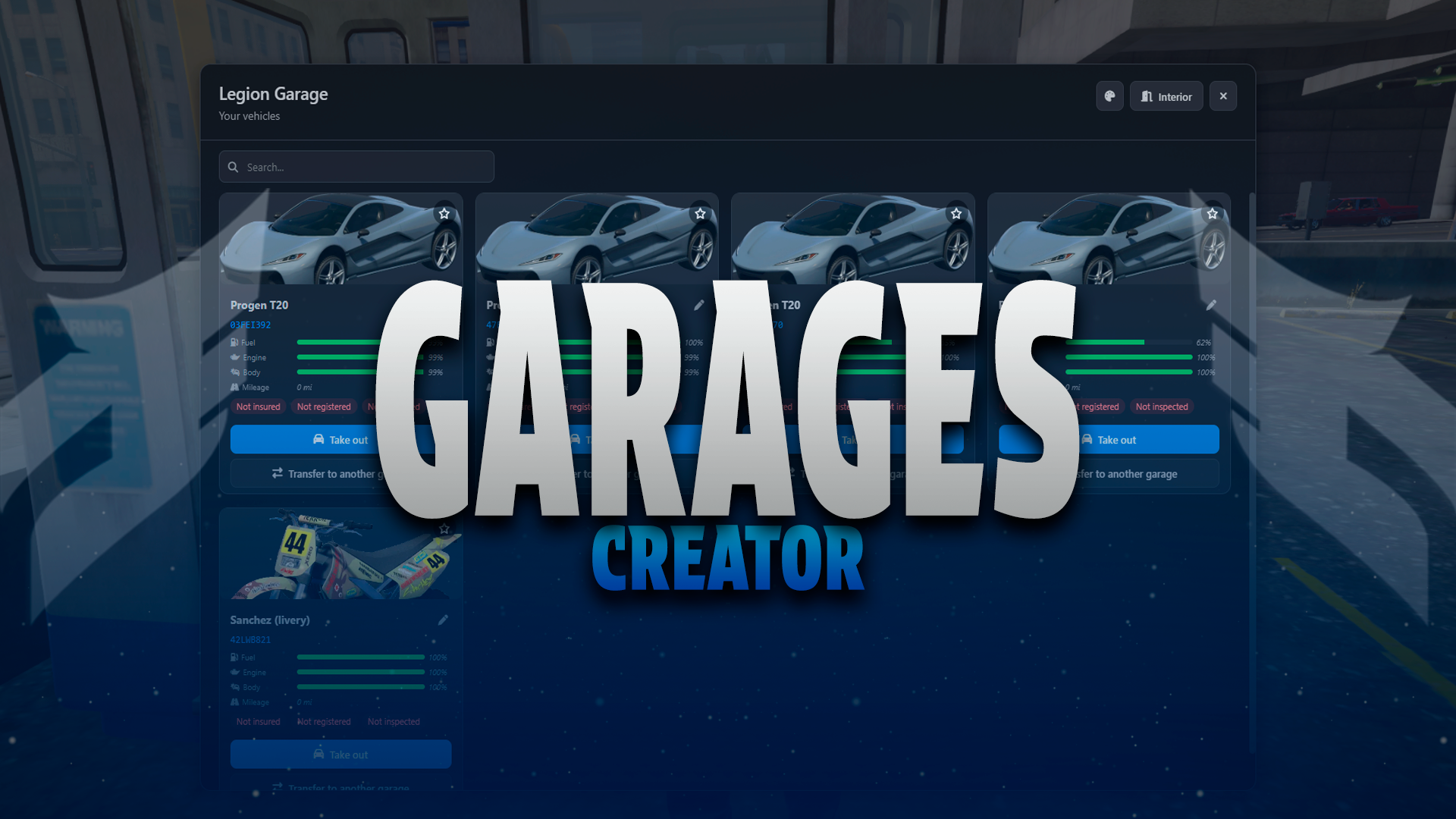 GARAGES CREATOR