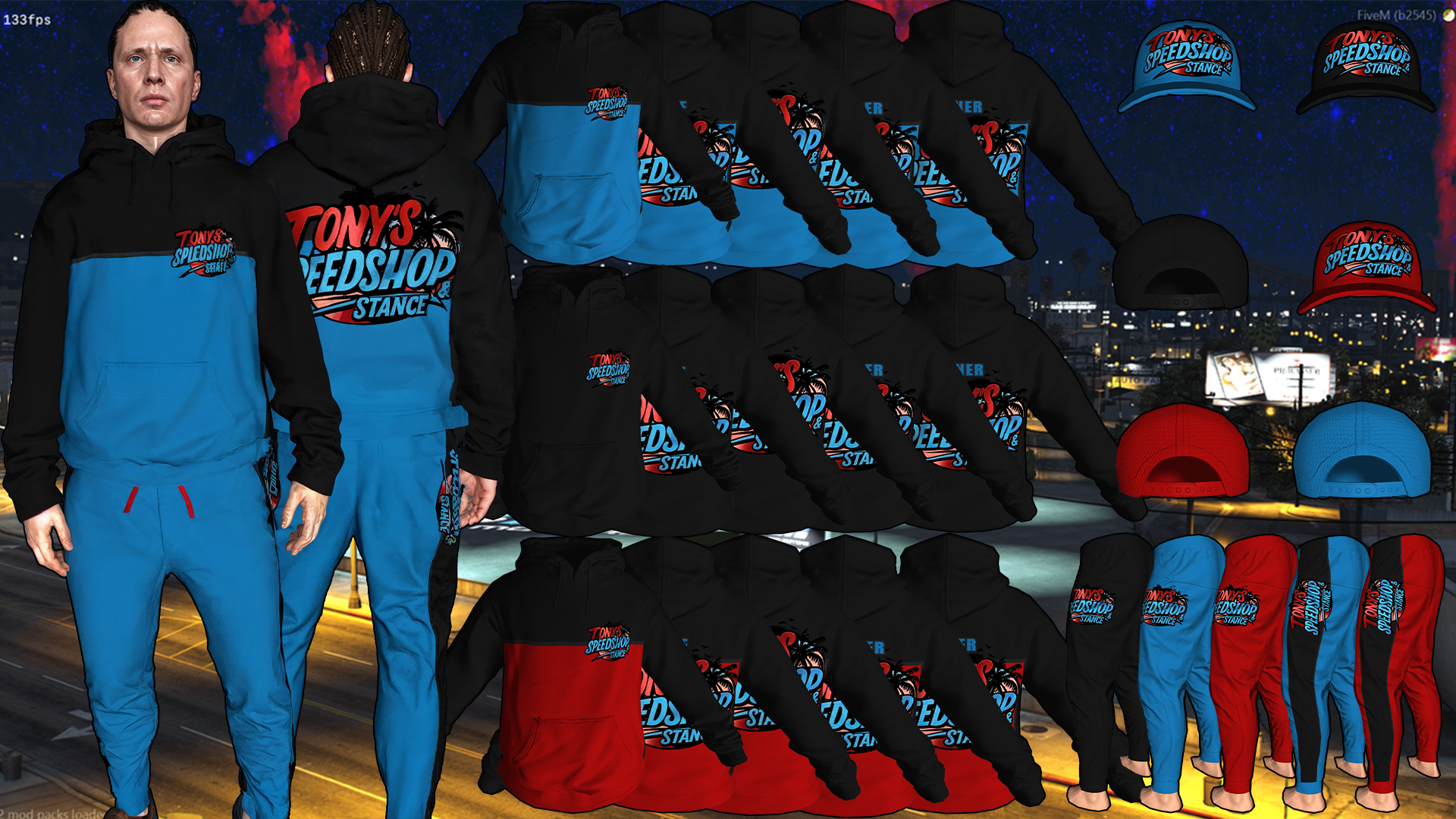 Tony's Hoodies [M+F]