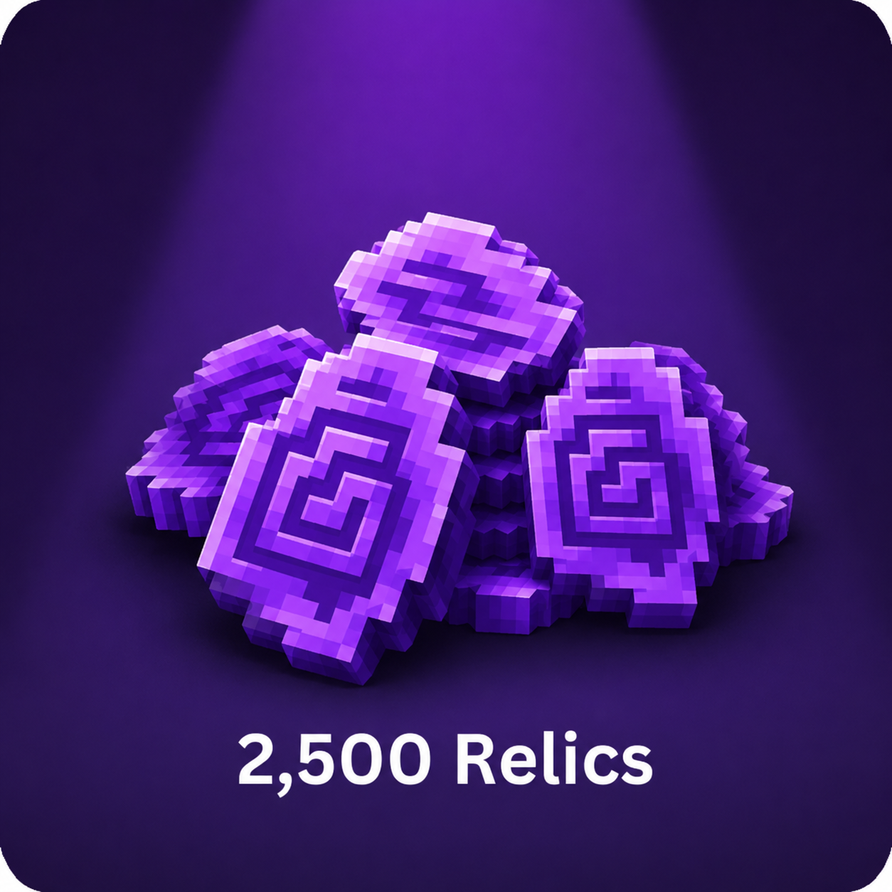 2,500 Relics Pack