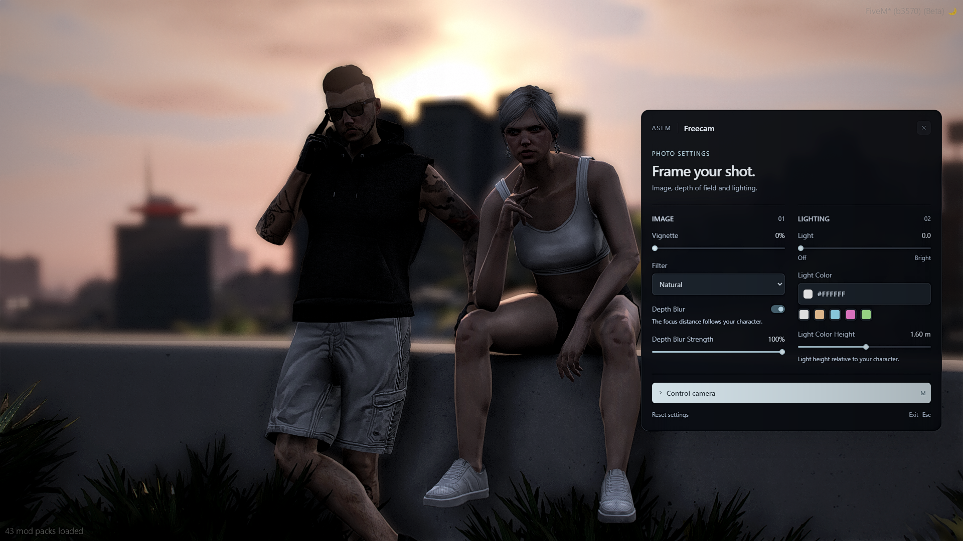 FiveM Animpos + Freecam | 3D Pose Editor & Cinematic Camera | ASEM