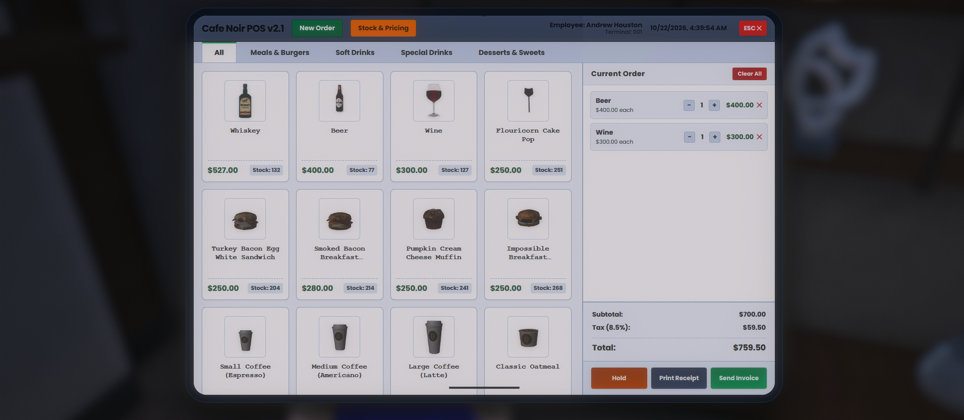 Restaurant System [With App]