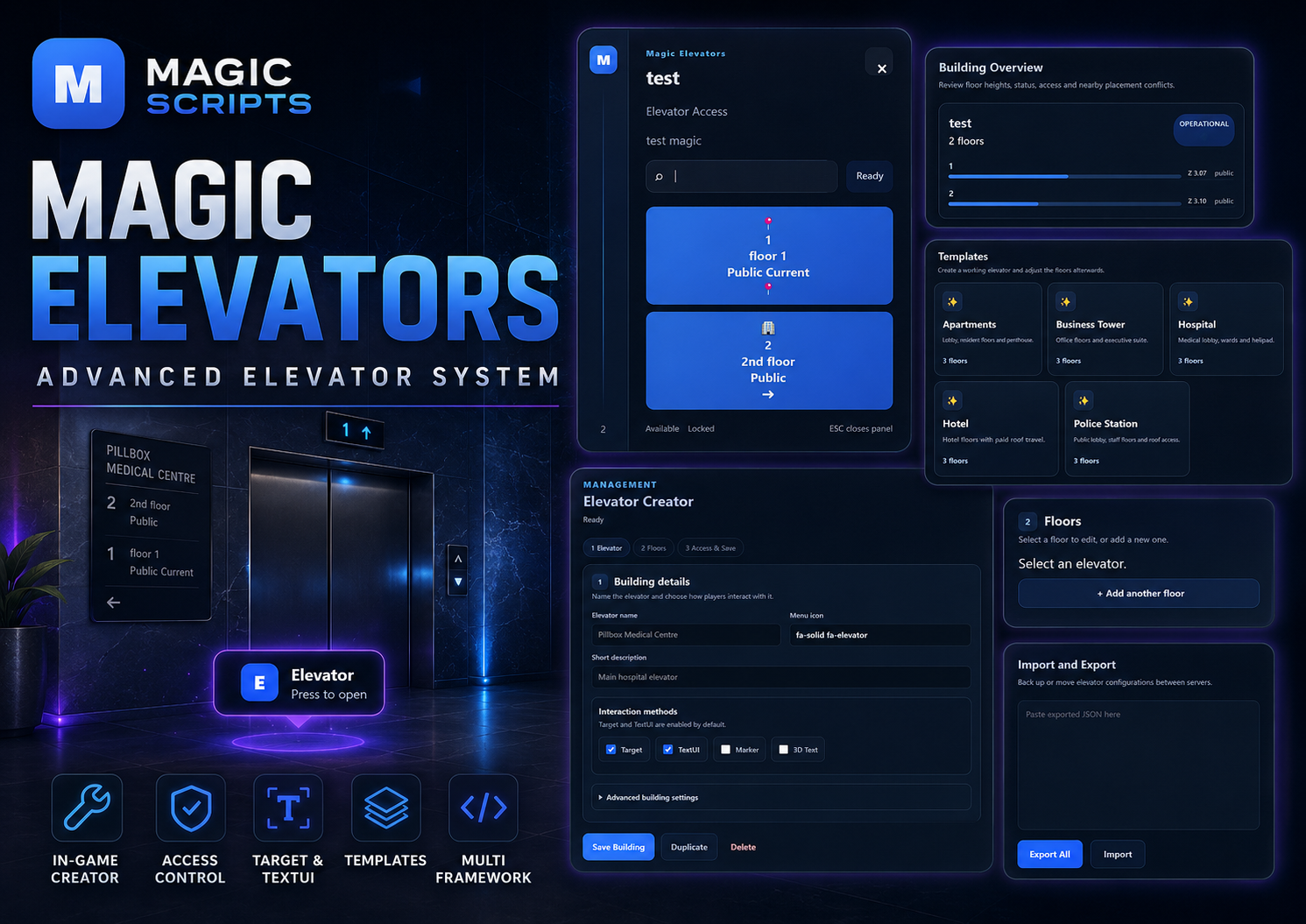 Magic Elevators – Open Source