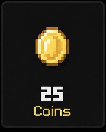 25 coins