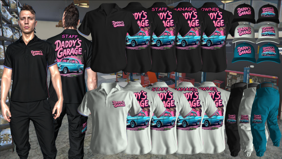 Daddy's Garage Uniform 1 [M+F]