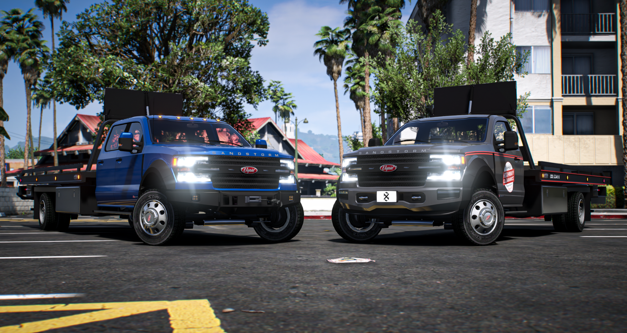 Vapid Sandstorm Rollback Tow Trucks (2 Models)